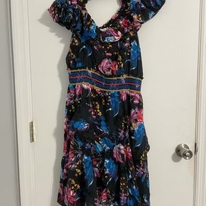 RARE Tanya Taylor Dutch Garden Print Floral Dress